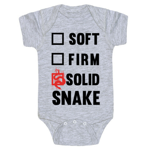 Solid Snake Baby One-Piece