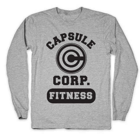 Capsule Corp. Fitness Long Sleeve T-Shirt