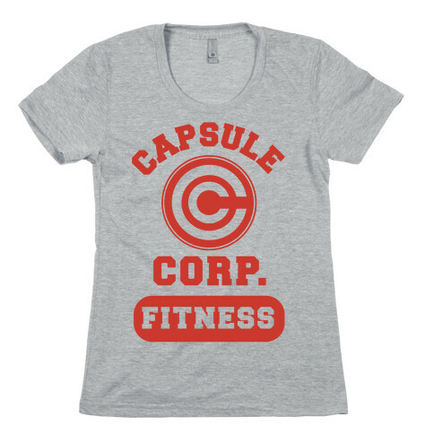 Capsule Corp. Fitness Womens T-Shirt
