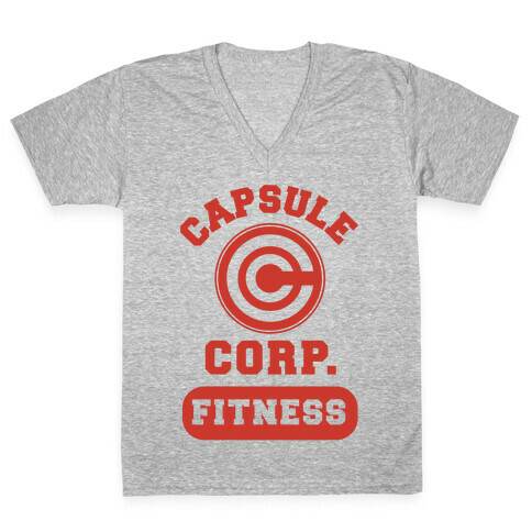 Capsule Corp. Fitness V-Neck Tee Shirt