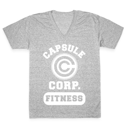 Capsule Corp. Fitness V-Neck Tee Shirt