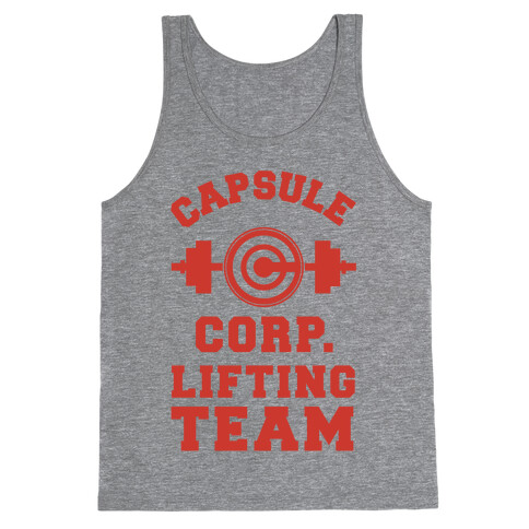 Capsule Corp. Lifting Team Tank Top