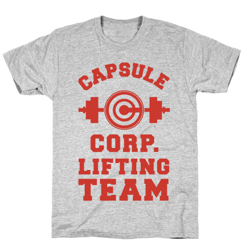 Capsule Corp. Lifting Team T-Shirt