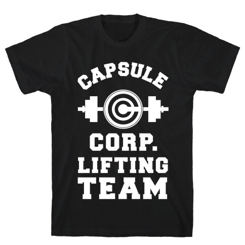 Capsule Corp. Lifting Team T-Shirt