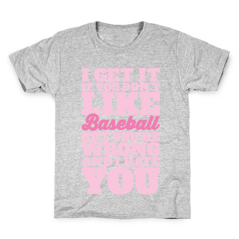 Don't Like Baseball Kids T-Shirt