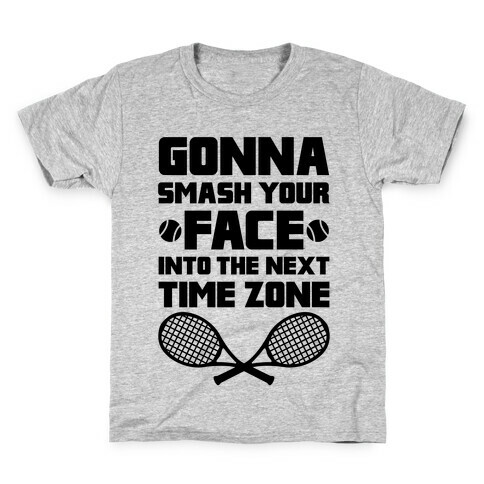 Smash Your Face Into The Next Time Zone Kids T-Shirt