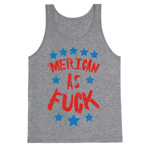 'Merican As F*** Tank Top