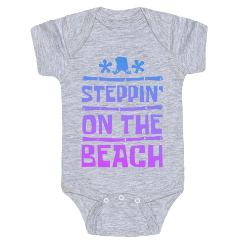 Steppin on the Beach Baby One-Piece
