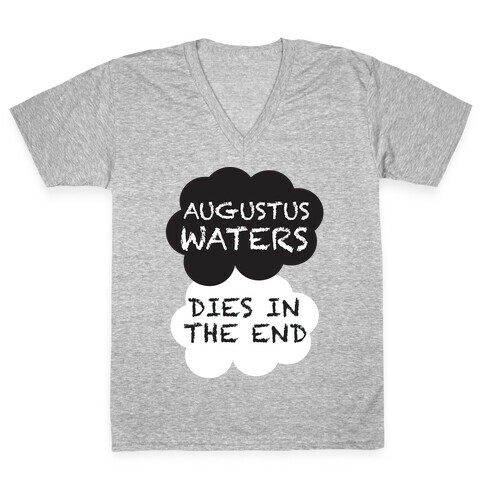 The Fault In Our Spoilers V-Neck Tee Shirt