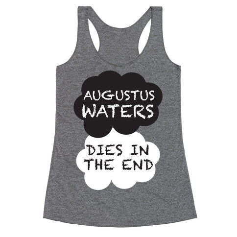 The Fault In Our Spoilers Racerback Tank Top