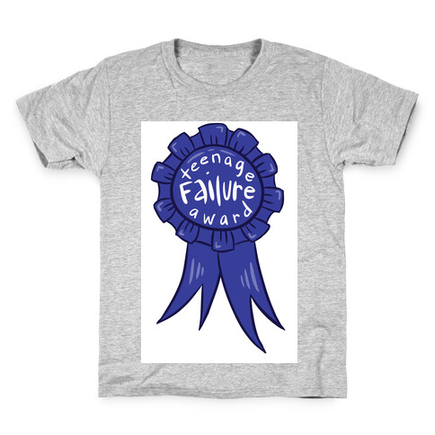 Teenage Failure Award Kids T-Shirt