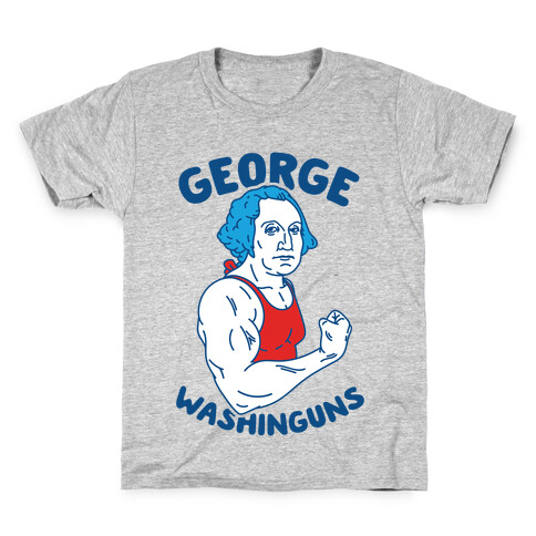 George WashinGUNS Kids T-Shirt