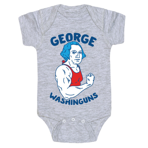 George WashinGUNS Baby One-Piece