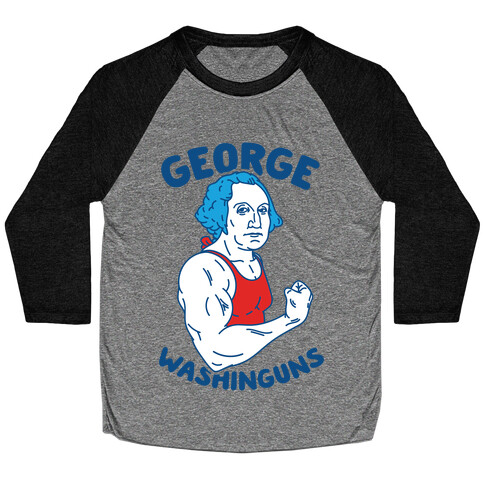 George WashinGUNS Baseball Tee