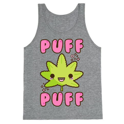 Puff Puff The Kawaii Pot Leaf Tank Top