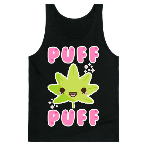 Puff Puff The Kawaii Pot Leaf Tank Top