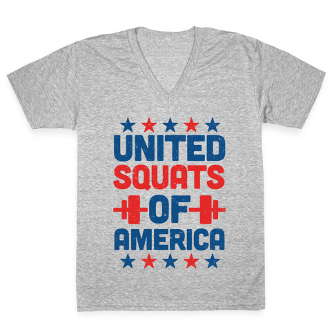 United Squats of America V-Neck Tee Shirt