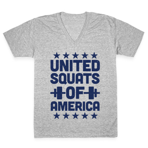 United Squats of America V-Neck Tee Shirt