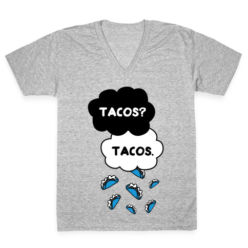 The Fault In Our Tacos V-Neck Tee Shirt