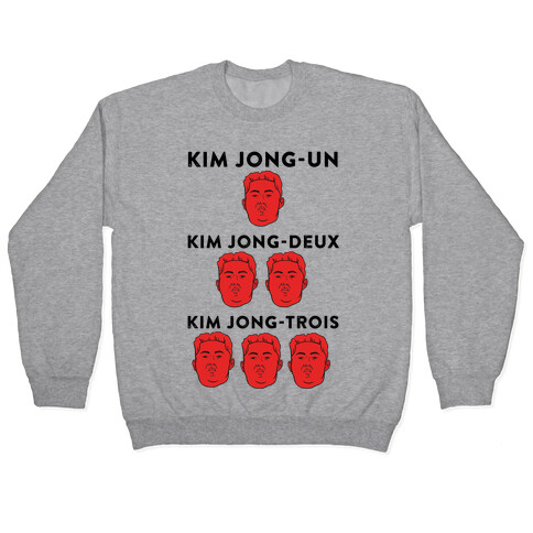 Kim Jong-Un, Kim Jong-Deux, Kim Jong-Trois Pullover