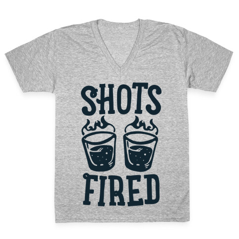 Shots Fired V-Neck Tee Shirt