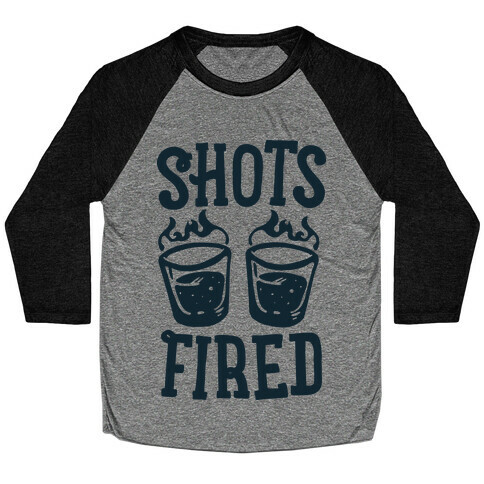 Shots Fired Baseball Tee