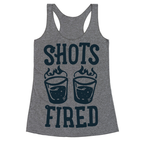 Shots Fired Racerback Tank Top