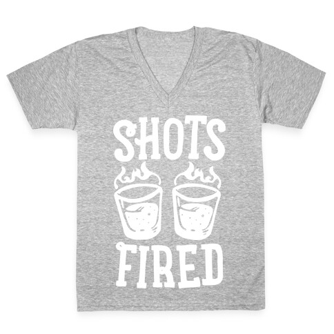 Shots Fired V-Neck Tee Shirt