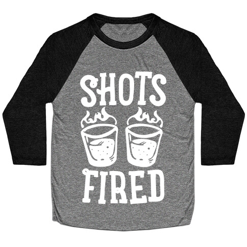 Shots Fired Baseball Tee