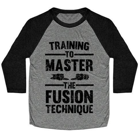 Training To Master The Fusion Technique Baseball Tee