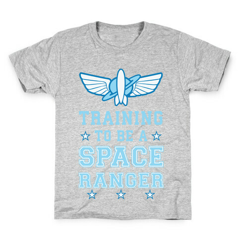 Training To be A Space Ranger Kids T-Shirt