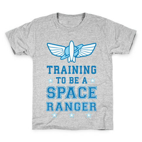 Training To be A Space Ranger Kids T-Shirt