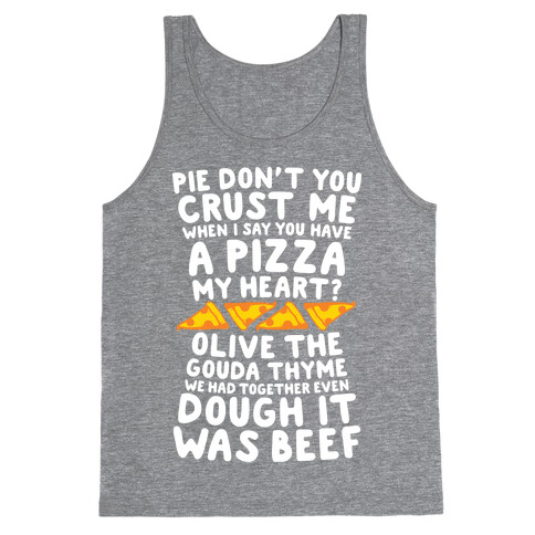 A Pizza My Heart Tank Top