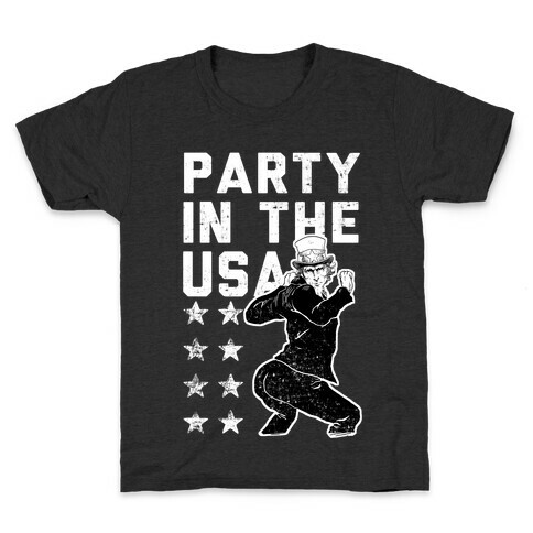 Party In The USA Uncle Sam Kids T-Shirt