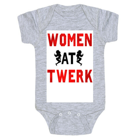 Women at Twerk (Long Sleeve) Baby One-Piece