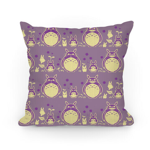 Totoro Pattern Pillow