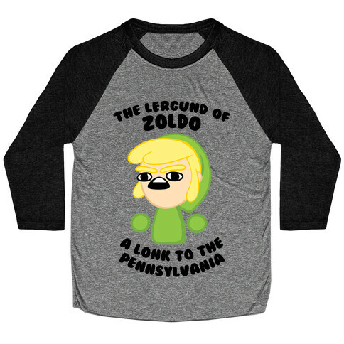 The Lergund Of Zoldo: A Lonk To The Pennsylvania Baseball Tee