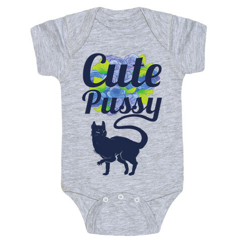 Cute Pussy Baby One-Piece