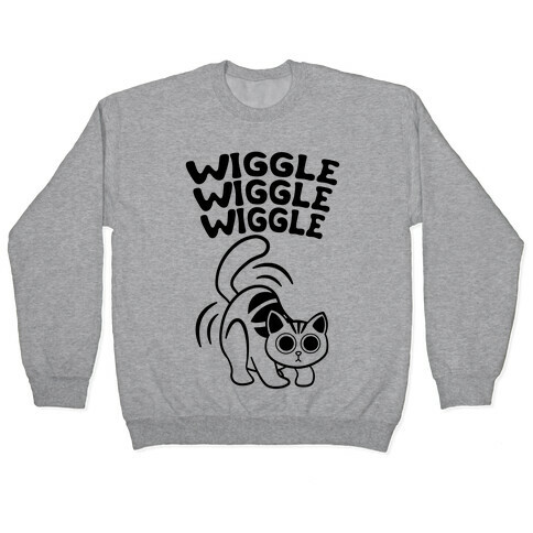 Wiggle Wiggle Wiggle (Black) Pullover