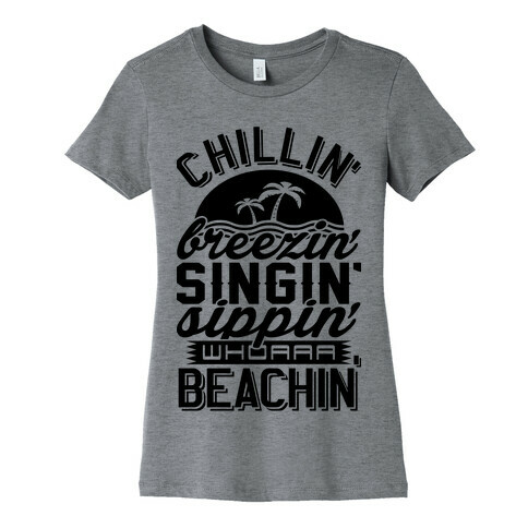 Beachin' Womens T-Shirt