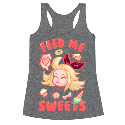 Feed Me Sweets Racerback Tank Top