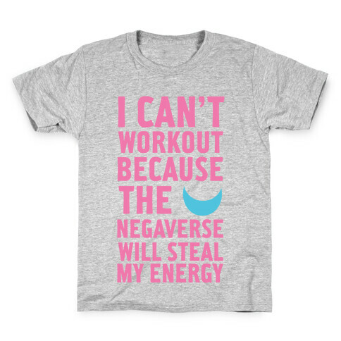 The Negaverse Will Steal My Energy Kids T-Shirt