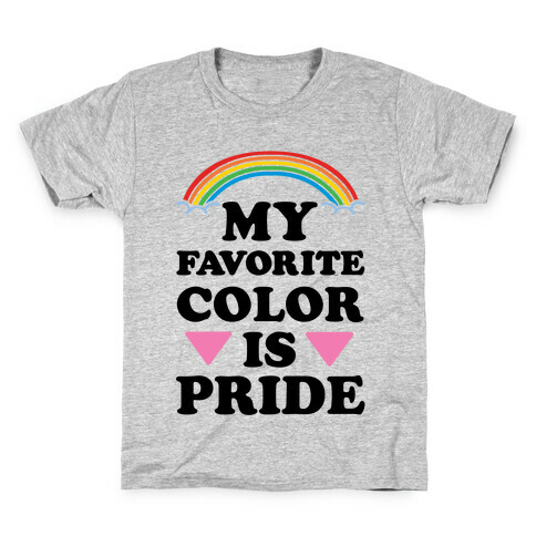 My Favorite Color is Pride Kids T-Shirt