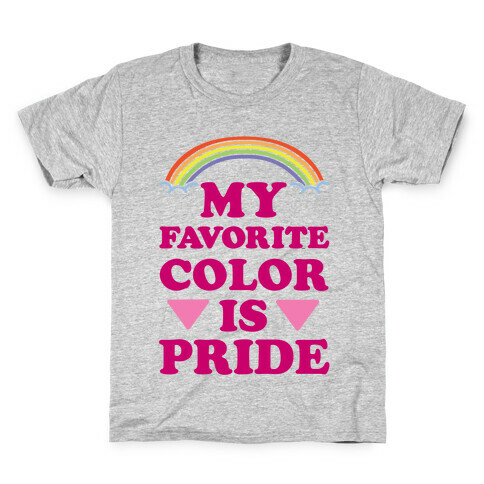 My Favorite Color is Pride Kids T-Shirt