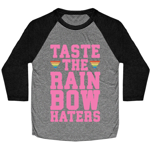 Taste The Rainbow Baseball Tee