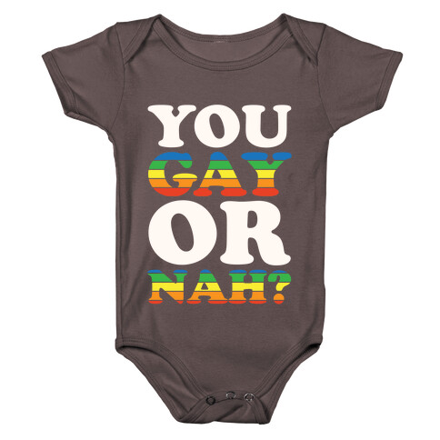 You Gay Or Nah? Baby One-Piece