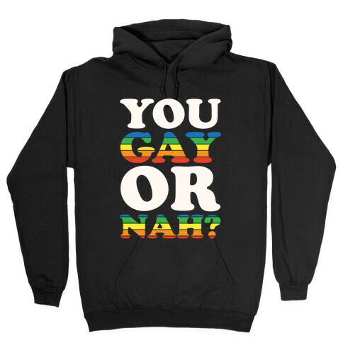 You Gay Or Nah? Hooded Sweatshirt