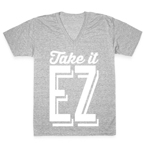 Take It EZ V-Neck Tee Shirt