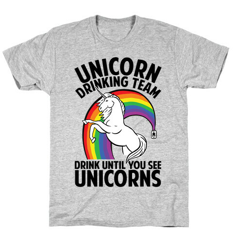 Unicorn Drinking Team T-Shirt