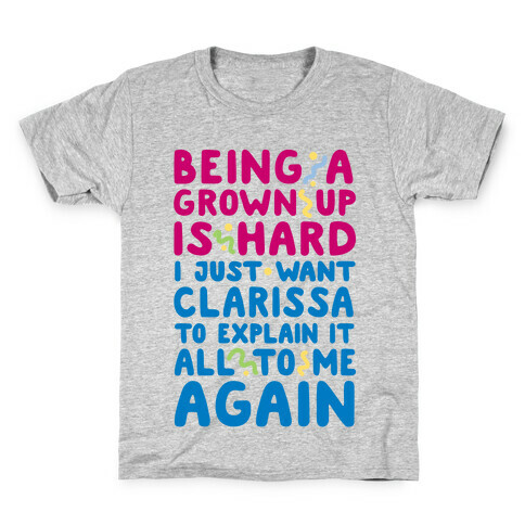 Clarissa Explains It All Kids T-Shirt